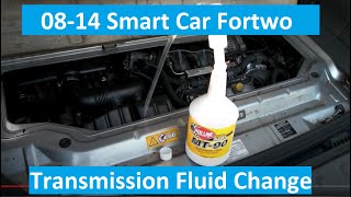 DIY Smart Car ForTwo Transmission Fluid Replacement Tutorial [upl. by Gereld555]