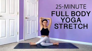 Yoga For Muscle Recovery amp Flexibility  Full Body Slow Flow Stretch [upl. by Limhaj]