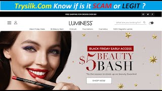 SCAM ALERT  Trysilk Reviews  TrysilkCom Know if is it SCAM or LEGIT  Luminess Air Silk Reviews [upl. by Robinet922]