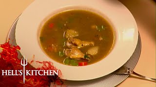 Chicken Soup Impresses Gordon  Hells Kitchen [upl. by Anaib]