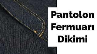 FERMUAR  Pantolon Etek Şort Fermuarı Nasıl Dikilir  Betül Bayraktar Betül Bayraktar [upl. by Rianna]