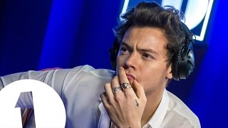 Harry Styles talks Taylor Swift Liam Payne and StageDives [upl. by Nyllaf]