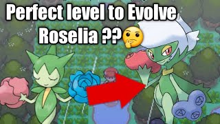 How to evolve Roselia to Roserade in Pokemon DiamondPearlPlatinum [upl. by Adnohs]