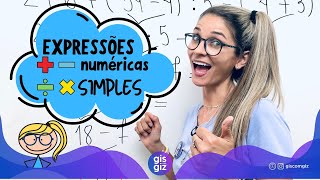 EXPRESSÃO NUMÉRICA SIMPLES [upl. by Pleasant788]