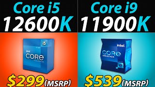 i512600K vs i911900K  How Much Performance Difference [upl. by Bernette]