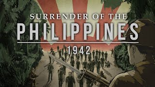 Surrender of the Philippines 1942 WWII OFFICIAL FILM [upl. by Leasa]