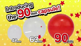 BANDAI GASHAPON 90mm Capsule [upl. by Oicnevuj984]