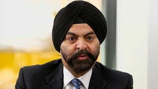 Ajay Banga MasterCard [upl. by Norrehs]