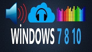 Windows Ses Sorunu ve Çözümü Windows 7 8 10 [upl. by Wildon]