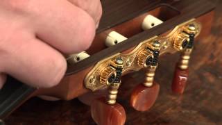 Restringing Your Classical Guitar [upl. by Nnaik]