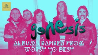 Genesis Albums Ranked From Worst to Best [upl. by Odawa827]