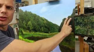 28 How To Paint Trees Part 3  Oil Painting Tutorial [upl. by Llert728]