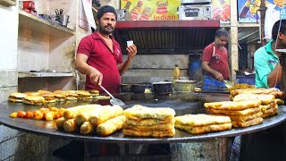 Massive MUMBAI Indian STREET FOOD tour  Huge Indian food HUNT  SMOKY Kebabs  Gujarati PUDLA [upl. by Duomham]