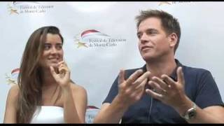 Michael Weatherly amp Cote de Pablo NCIS  Interview [upl. by Alfeus78]