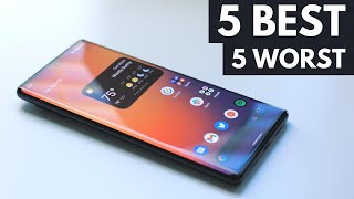 Google Pixel 6 Pro 5 best and 5 worst things [upl. by Miksen]