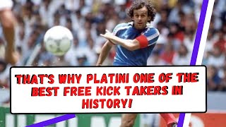 Michel Platini ● Best Free Kicks Goals [upl. by Nomrah]