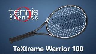 Prince TeXtreme Warrior 100 Racquet Review  Tennis Express [upl. by Yruam]