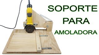 Soporte para Amoladora Corte Deslizante de Amoladora Angular [upl. by Japeth]