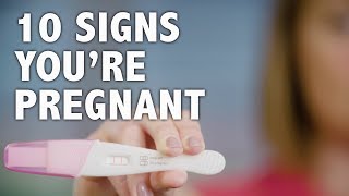 10 signs youre pregnant [upl. by Hiamerej]