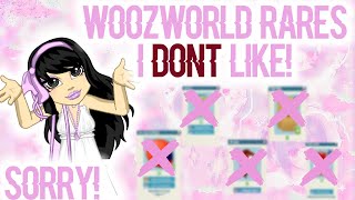 Woozworld Rares that I DONT like │Woozworld [upl. by Enilekaj]