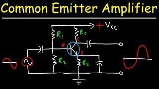 Bipolar Junction Transistors  Common Emitter Amplifier [upl. by Gorlin]