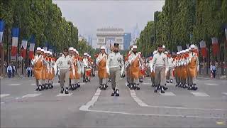 1 Légion étrangère French Foreign Legion on parade [upl. by Latterll29]