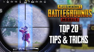 Top 20 Tips amp Tricks in PUBG Mobile  Ultimate Guide To Become a Pro 17 [upl. by Rhodia904]