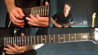 Ride the Lightning Guitar Solo Lesson Part 1  Metallica [upl. by Down627]