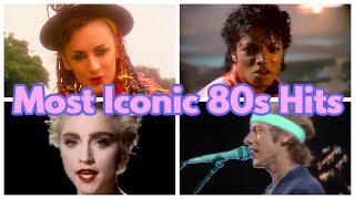 The 100 most iconic songs of the 80s New Version [upl. by Sidras270]