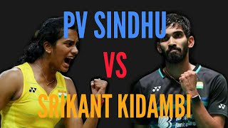 PV Sindhu VS Srikant Kidambi  Exhibition match highlights [upl. by Adneral]