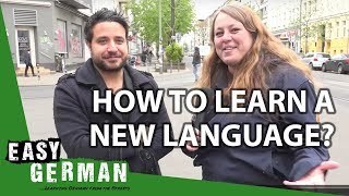 How to learn a new language with Luca Lampariello  Easy German 138 [upl. by Anahcar]