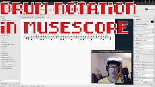 How to Write Drum Notation in Musescore 3 [upl. by Annayehc984]