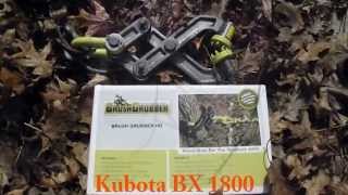 Brush Grubber Tree Stump Removal Review [upl. by Lizzy317]