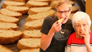 How to make biscotti Katies Italian grandma shares recipe [upl. by Marietta]