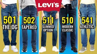 Ultimate Buying Guide To Levis Jeans 501 502 511 541 510 [upl. by Yllah]