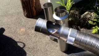 Chimney Liners Stainless Steel Components Flexible Kit Wood Stoves Explained [upl. by Ecneitap]