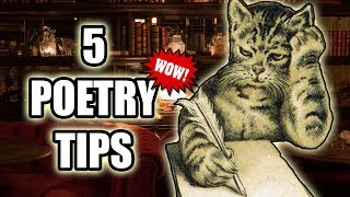 5 Uncommon POETRY TIPS to Instantly Write BETTER POEMS [upl. by Lamhaj]