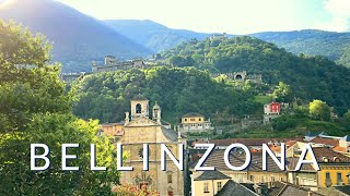 Bellinzona Switzerland  The city of three magnificent castles [upl. by Johnson]