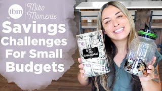 Savings Challenges that Have a BIG Impact  Tight Budget Tips  Saving Hacks [upl. by Yzdnil]