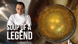 Making a LEGENDARY Shio Ramen Soup Sanosan Recipe [upl. by Whitcomb]