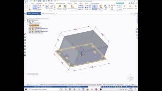 Solid Edge Tutorial 1 Skizze [upl. by Esenwahs]