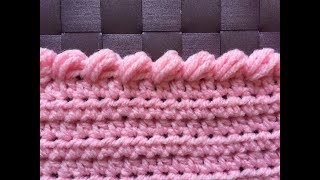 Crochet BorderEdging For Blanket or Scarf [upl. by Inele]