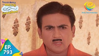 Taarak Mehta Ka Ooltah Chashmah  Episode 793  Full Episode [upl. by Enirual]