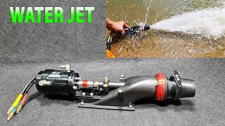 Water Jet Thruster For DIY RC Boat [upl. by Atiek551]