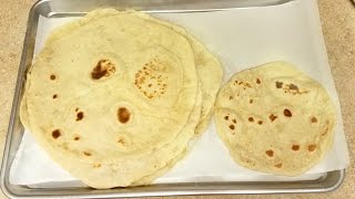 How To Make Burrito Sized Tortillas  Extra Large Tortillas Recipe [upl. by Hiro]