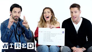 This Is Us Cast Answers the Webs Most Searched Questions  WIRED [upl. by Schweiker]