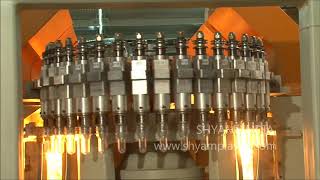 7 Cavity Fully Auto Blow Moulding Machine  SHYAM [upl. by Gelasias]