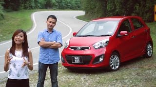 Kia Picanto 12 AT review  AutoBuzzmy [upl. by Tadio310]