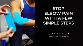 How to tape Tennis Elbow [upl. by Ivad]