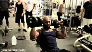 Shoulder Workout with CT Fletcher [upl. by Milla55]